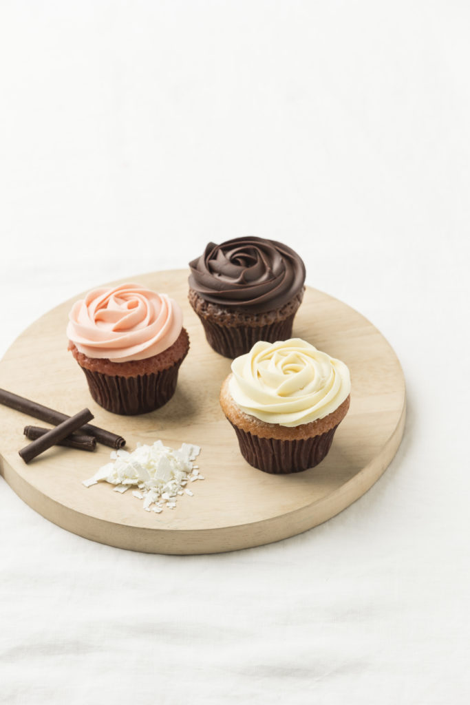 Cupcakes Ribbons and Bows Cakes