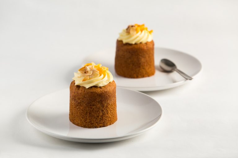 Flourless Orange Almond Cakes Ribbons and Bows Cakes